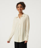 Raglan Long Sleeve Casual Shirt — Halo Linen — view 6