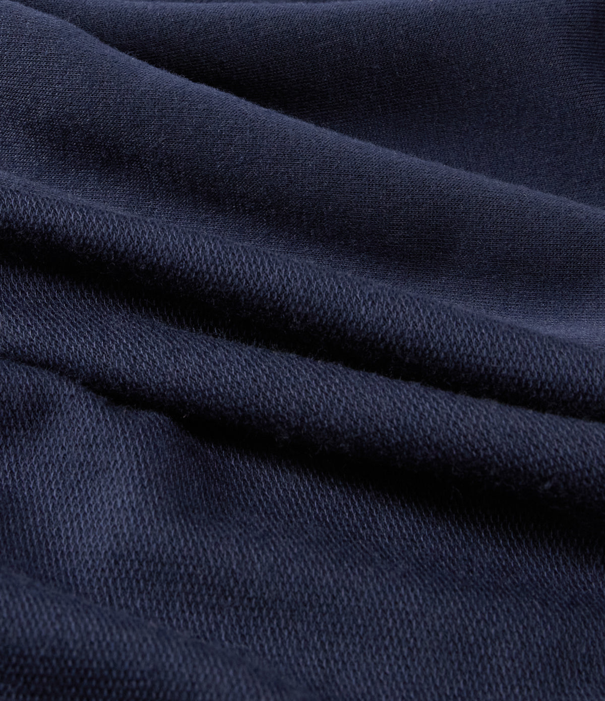 High Waisted Wide Leg Casual Sweatpants with Pockets — Black Iris — view 7