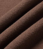 Round Neck Long Sleeve Work Jumper — Forest Loam — view 8